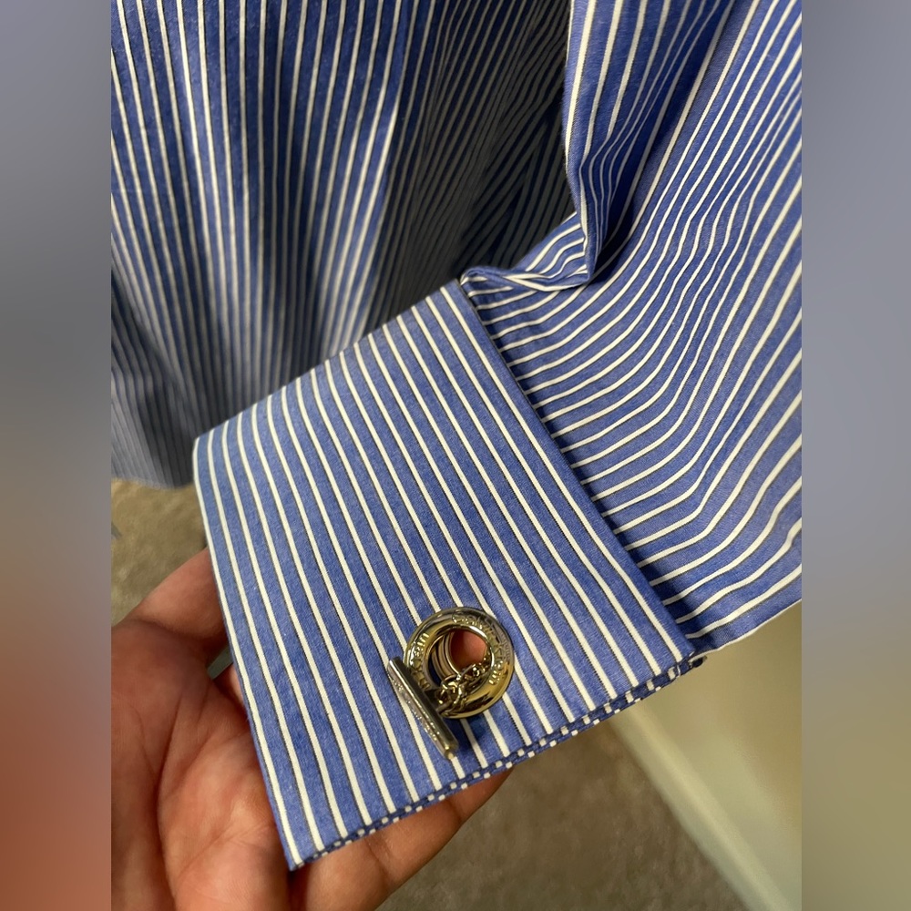 Calvin Klein Button Down Belted - image 7